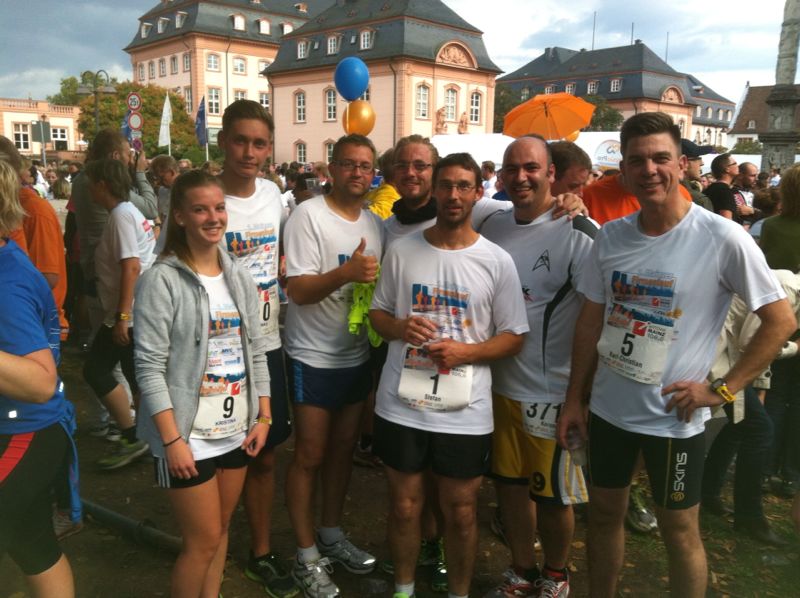 Gruppenbild Firmenlauf