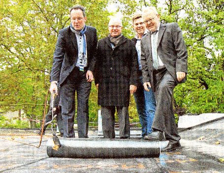 Treffen auf dem Dach